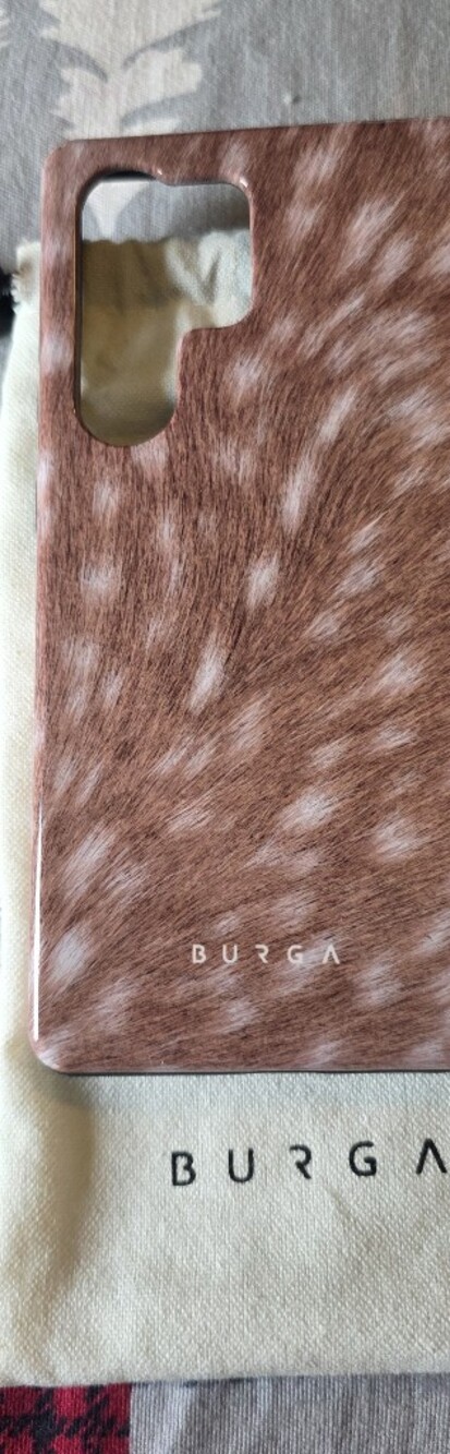 Burga Faux Fur Dotted Brown Phone Case
